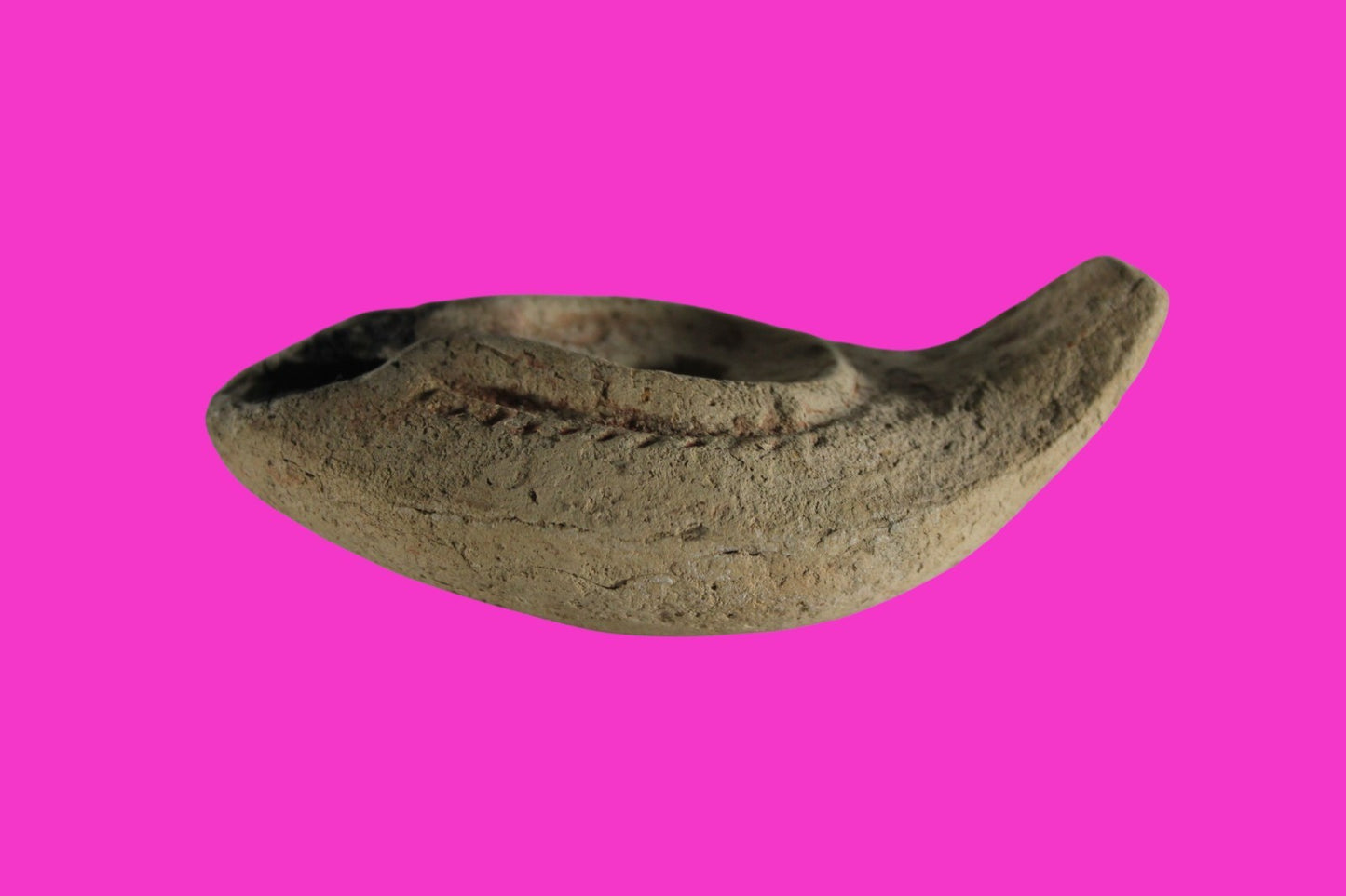 Ancient Holy Land Oil Lamp Artifact From Jesus Christ Homeland 400-500AD COA 28