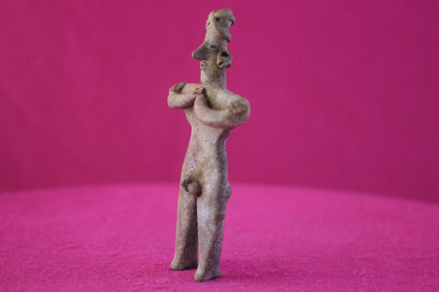 Pre Columbian Artifact Authentic Tomb Figure Colima Mexico 100 BC-250 AD COA 174