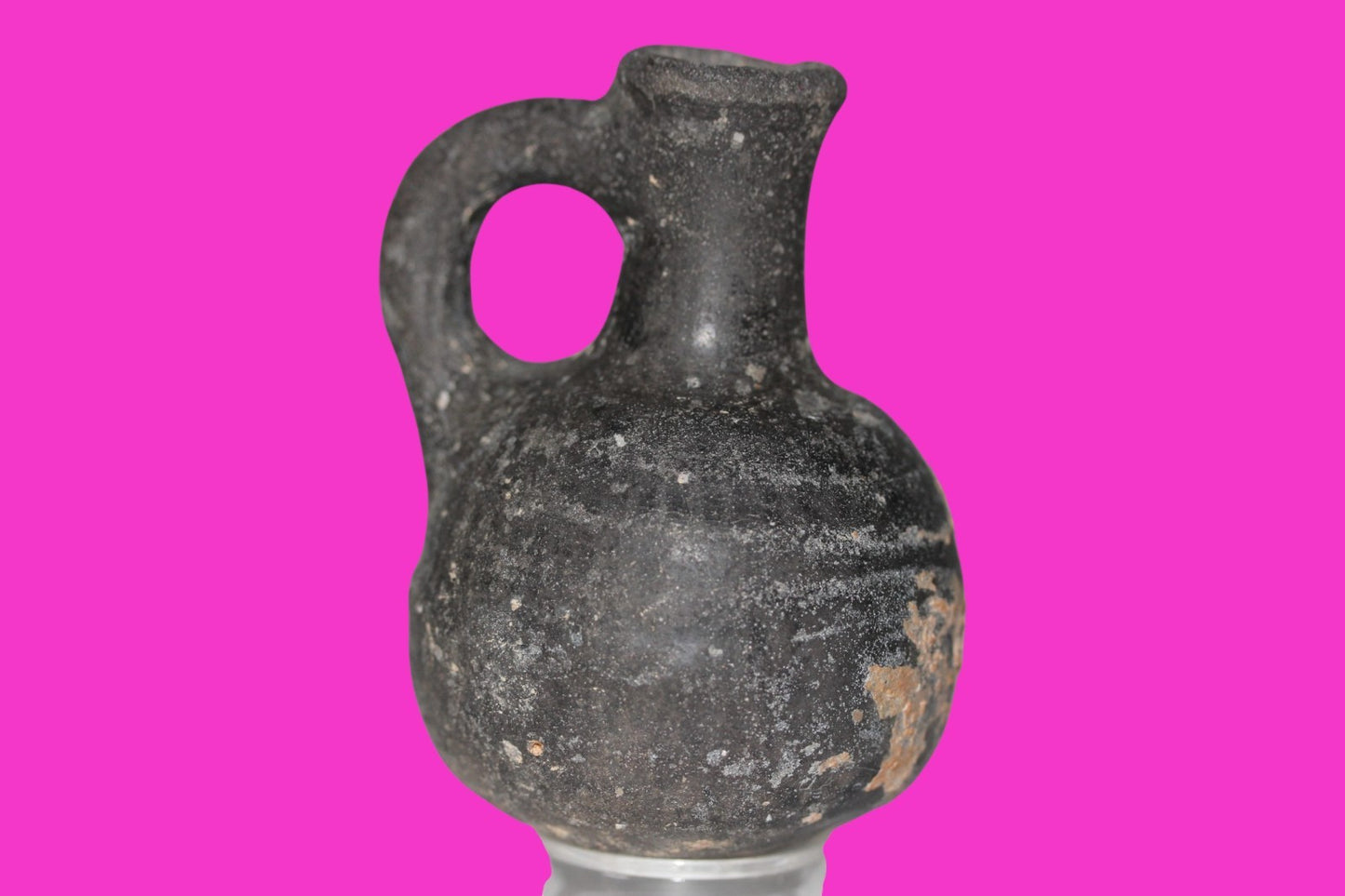 Holy Land Artifact Authentic 3000 Year Old Juglet King David Era 1000BC COA J132