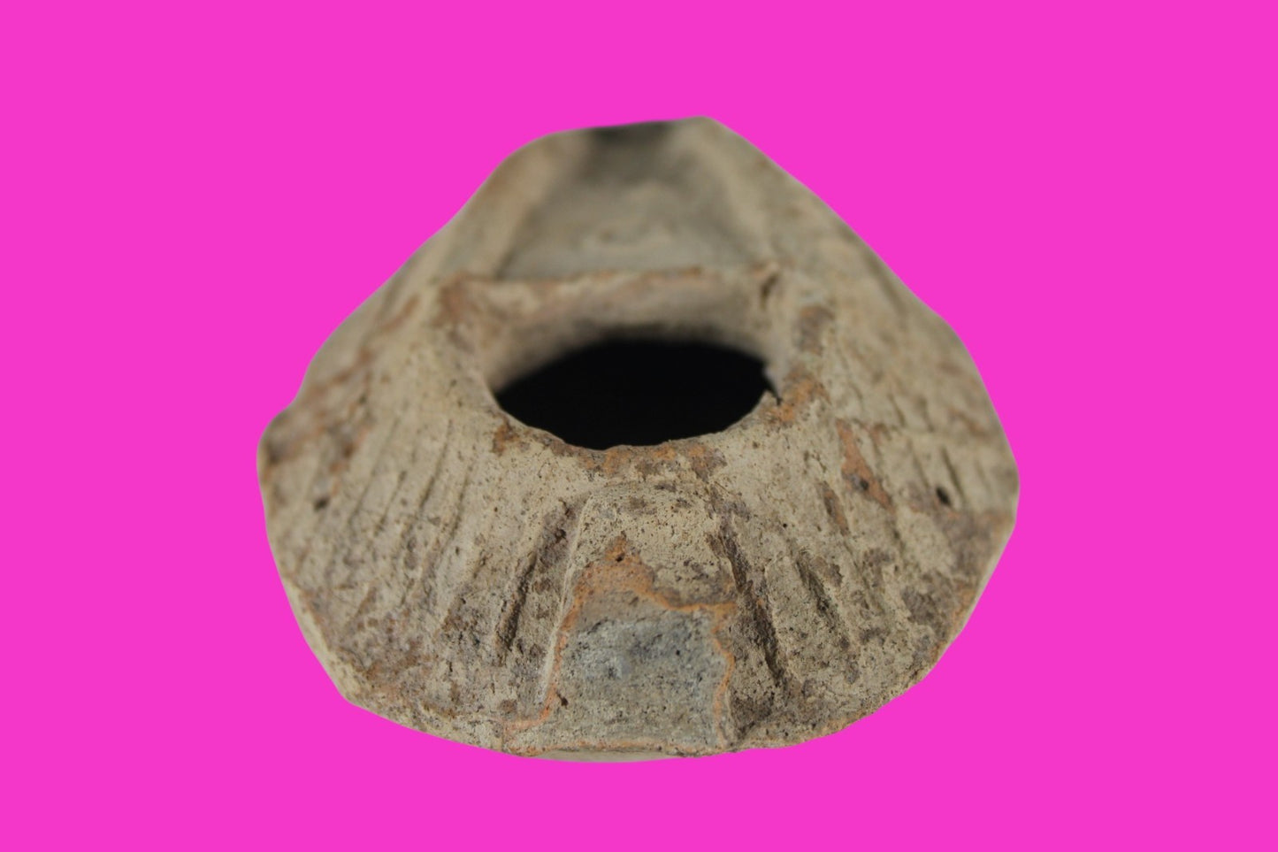 Ancient Holy Land Oil Lamp Artifact Jesus Christ Home Israel 300-600 AD COA 105