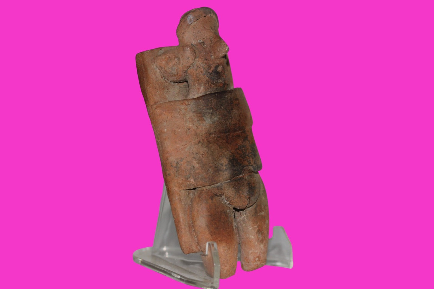 Pre Columbian Artifact Authentic Tomb Burial Figure Colima Mexico 100 BC COA 229