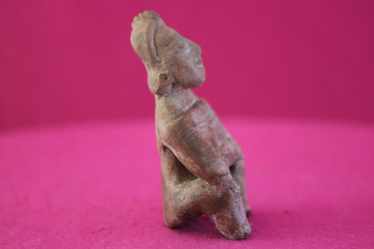 Authentic Pre Columbian Artifact Rare Skirted Tomb Figure Colima Mexico COA 180