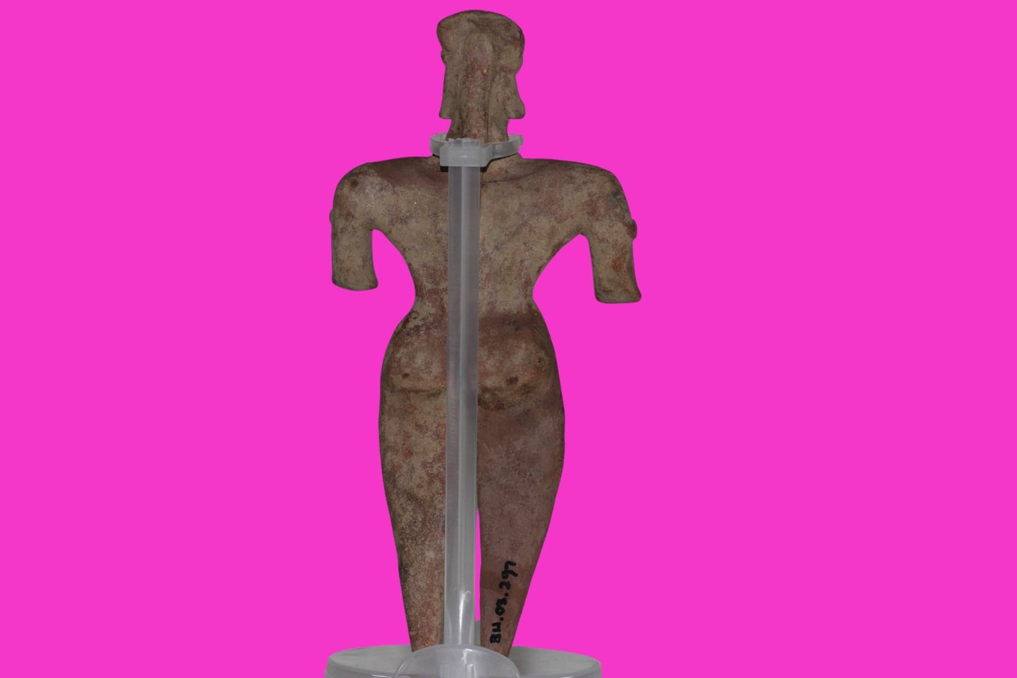 Pre Columbian Artifact Huge 9 Inch Tall Tomb Figure Colima Mexico 100 BC COA 233