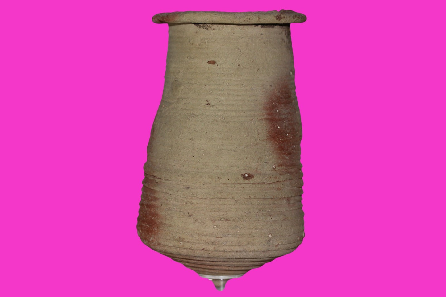 Holy Land Artifact Authentic Large Beaker Found in Israel 400 BC-600 AD COA J128