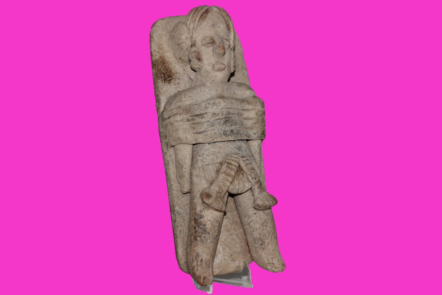 Pre Columbian Artifact Authentic Tomb Burial Figure Colima Mexico 100 BC COA 230