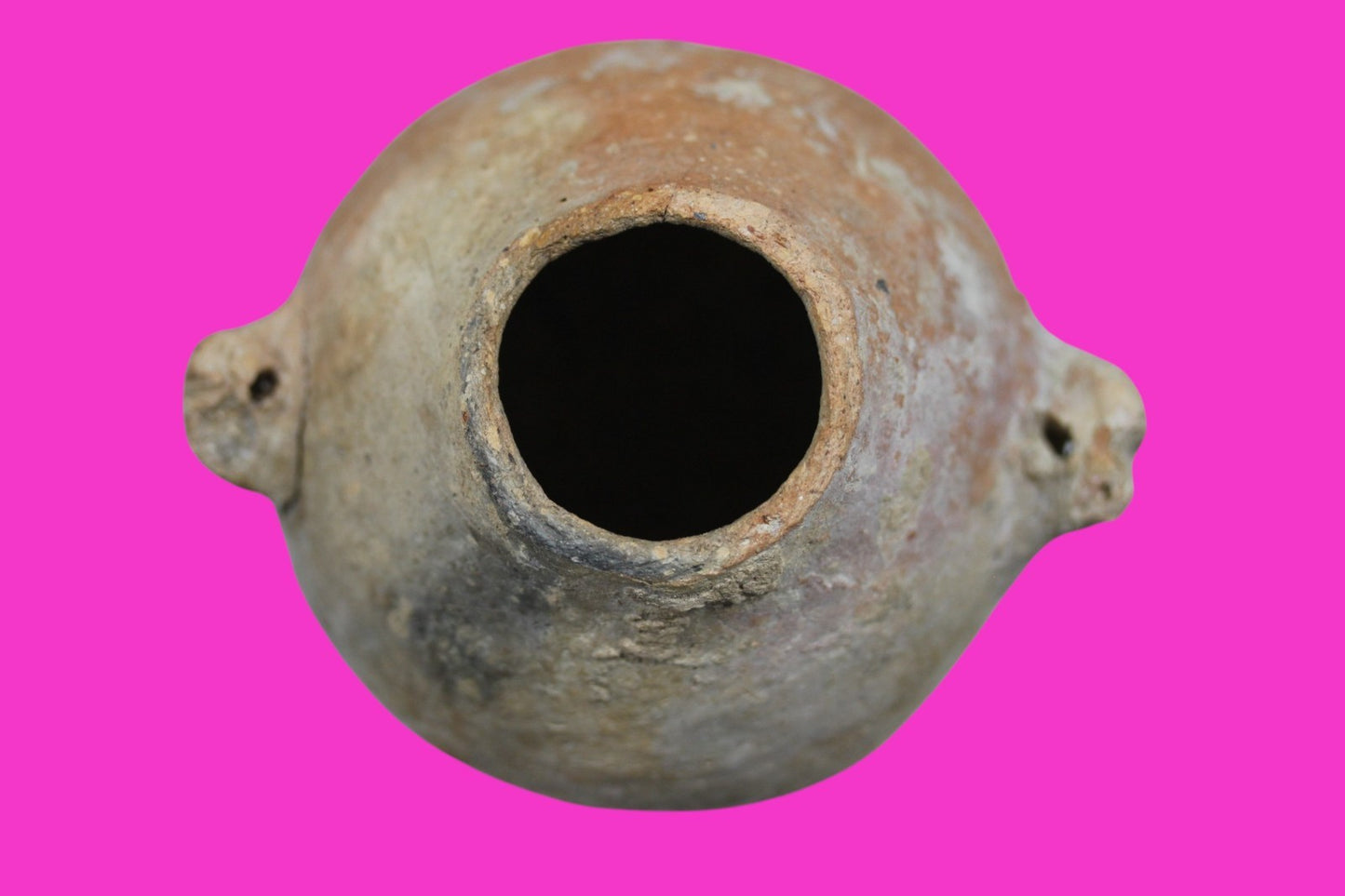 Holy Land Artifact Authentic 5500 Year Old Jar Early Bronze Age 3500 BC COA J144