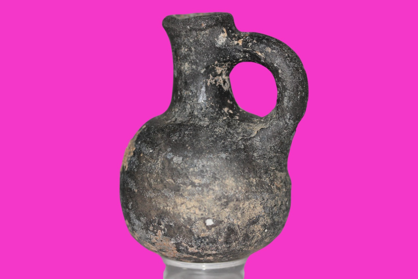 Holy Land Artifact Authentic 3000 Year Old Juglet King David Era 1000BC COA J132