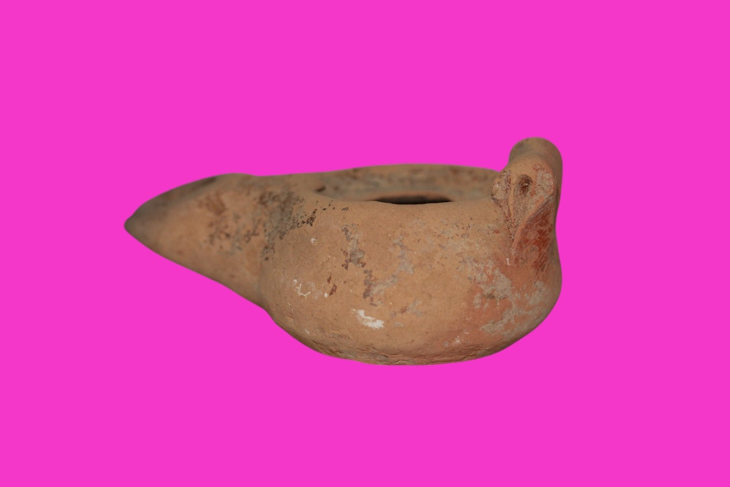 Jesus Christ Homeland Oil Lamp Authentic Holy Land Artifact 100-400 AD COA J105