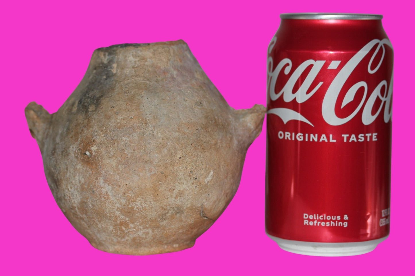Holy Land Artifact Authentic 5500 Year Old Jar Early Bronze Age 3500 BC COA J144