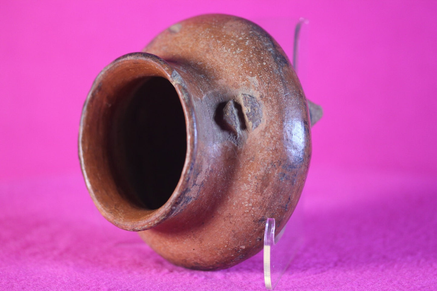 Pre Columbian Artifact Authentic Tripod Bowl Colima Mexico 200 BC-500 AD COA J91