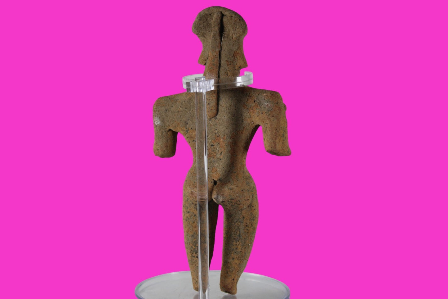 Pre Columbian Artifact 6 in Female Shaft Tomb Figure Colima Mexico 100BC COA 279