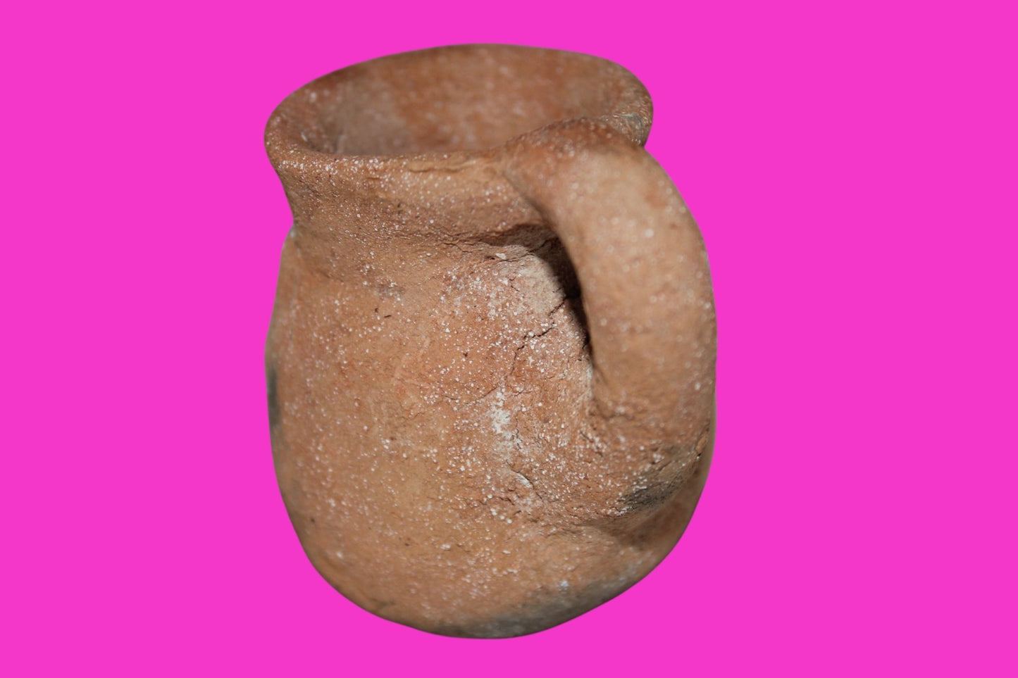 Ancient Holy Land Artifact Time Of Abraham Cup Jesus Christ Home 2000 BC COA 22