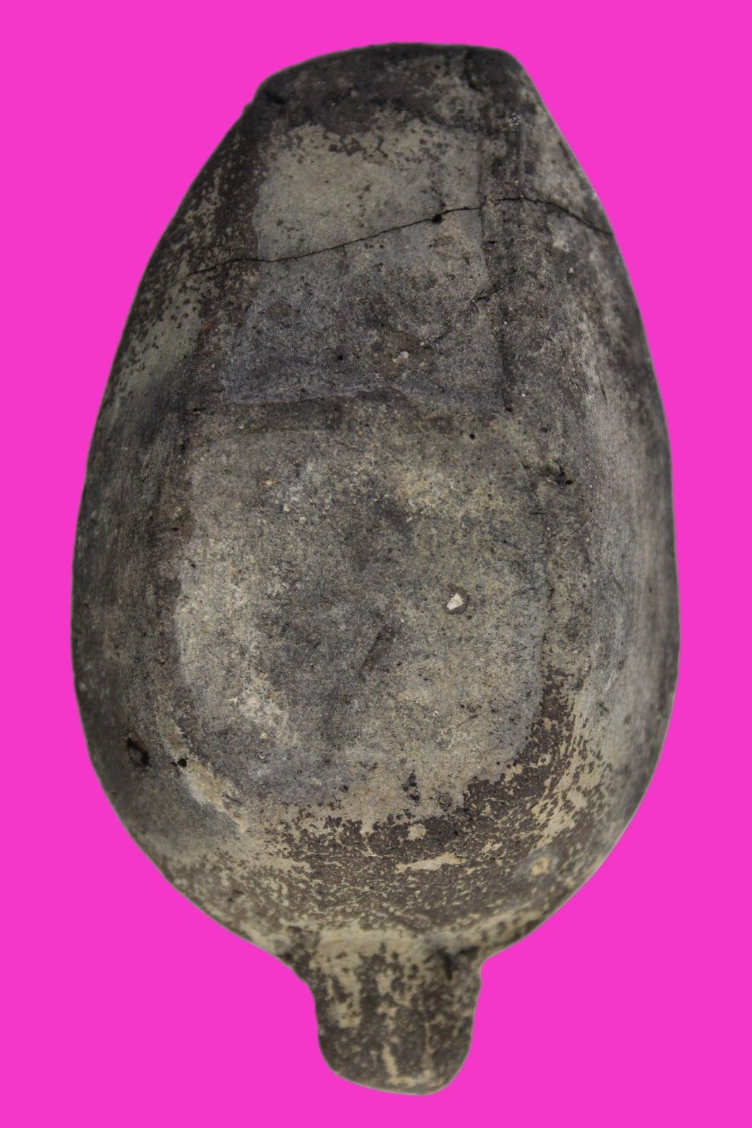 Ancient Holy Land Oil Lamp Artifact Jesus Christ Home Israel 300-600 AD COA 103