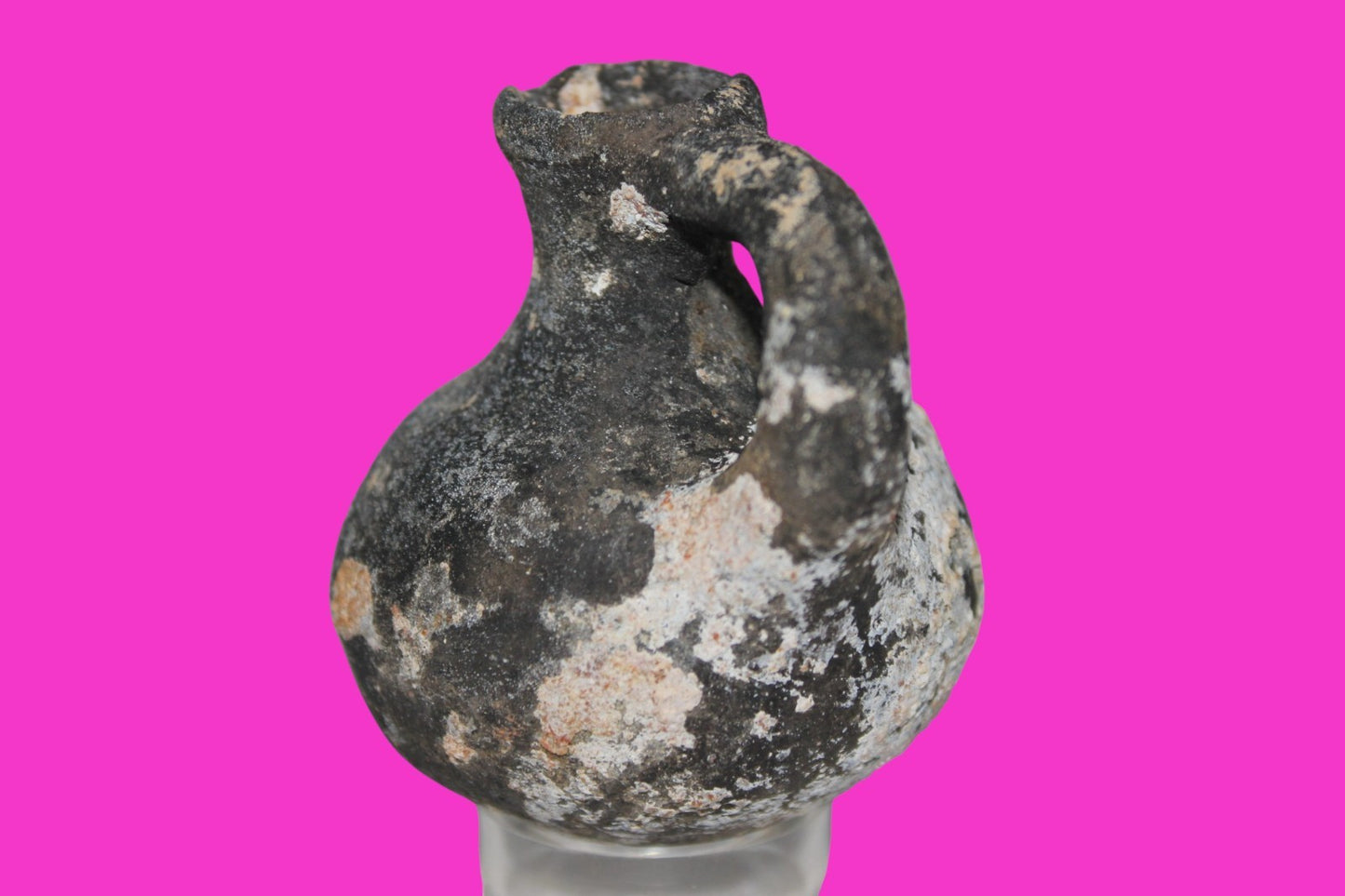 Ancient Holy Land Artifact King David Mini Jugglet Christ Home Land 1000BC COA 1