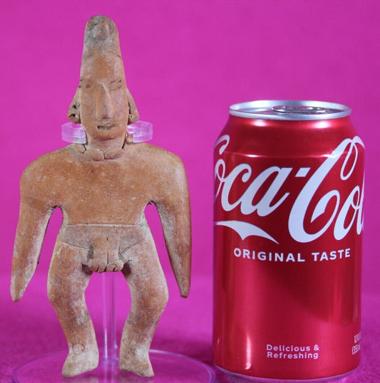 Authentic Pre Columbian Artifact Tomb Figure Colima Mexico 200 BC-500 AD COA T75
