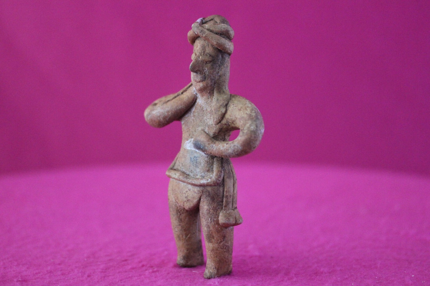 Pre Columbian Artifact Authentic Tomb Figure Colima Mexico 100 BC-250 AD COA 175