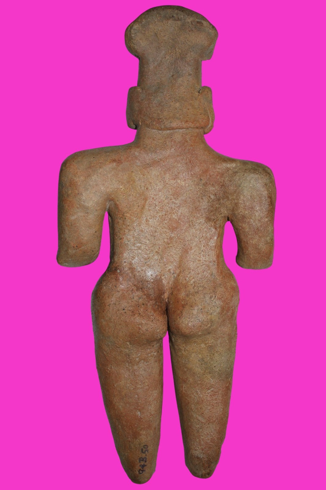 Pre Columbian Artifact Giant 10in Female Tomb Figure Colima Mexico 100BC COA 272