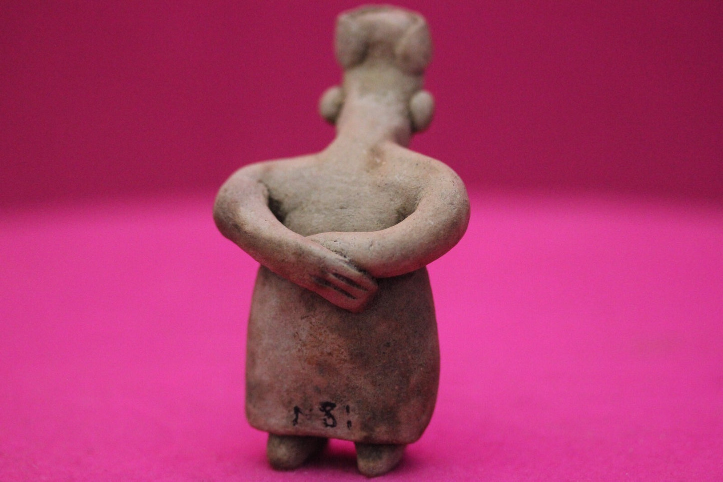 Pre Columbian Artifact Authentic Rare Grandma Tomb Figure Colima Mexico COA 156