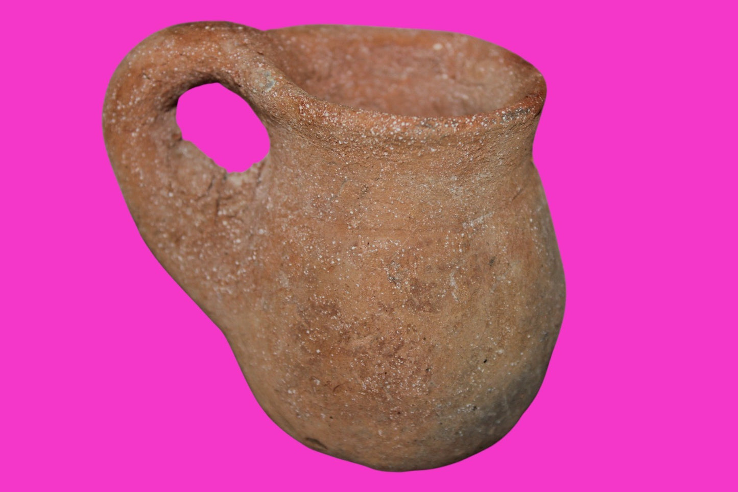 Ancient Holy Land Artifact Time Of Abraham Cup Jesus Christ Home 2000 BC COA 22