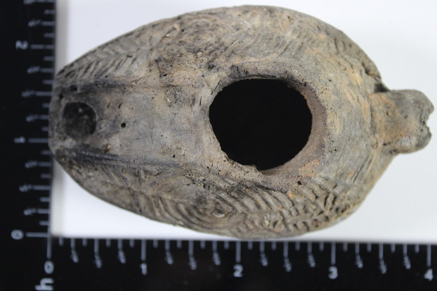 Ancient Holy Land Oil Lamp Artifact Jesus Christ Home Israel 300-600 AD COA 104