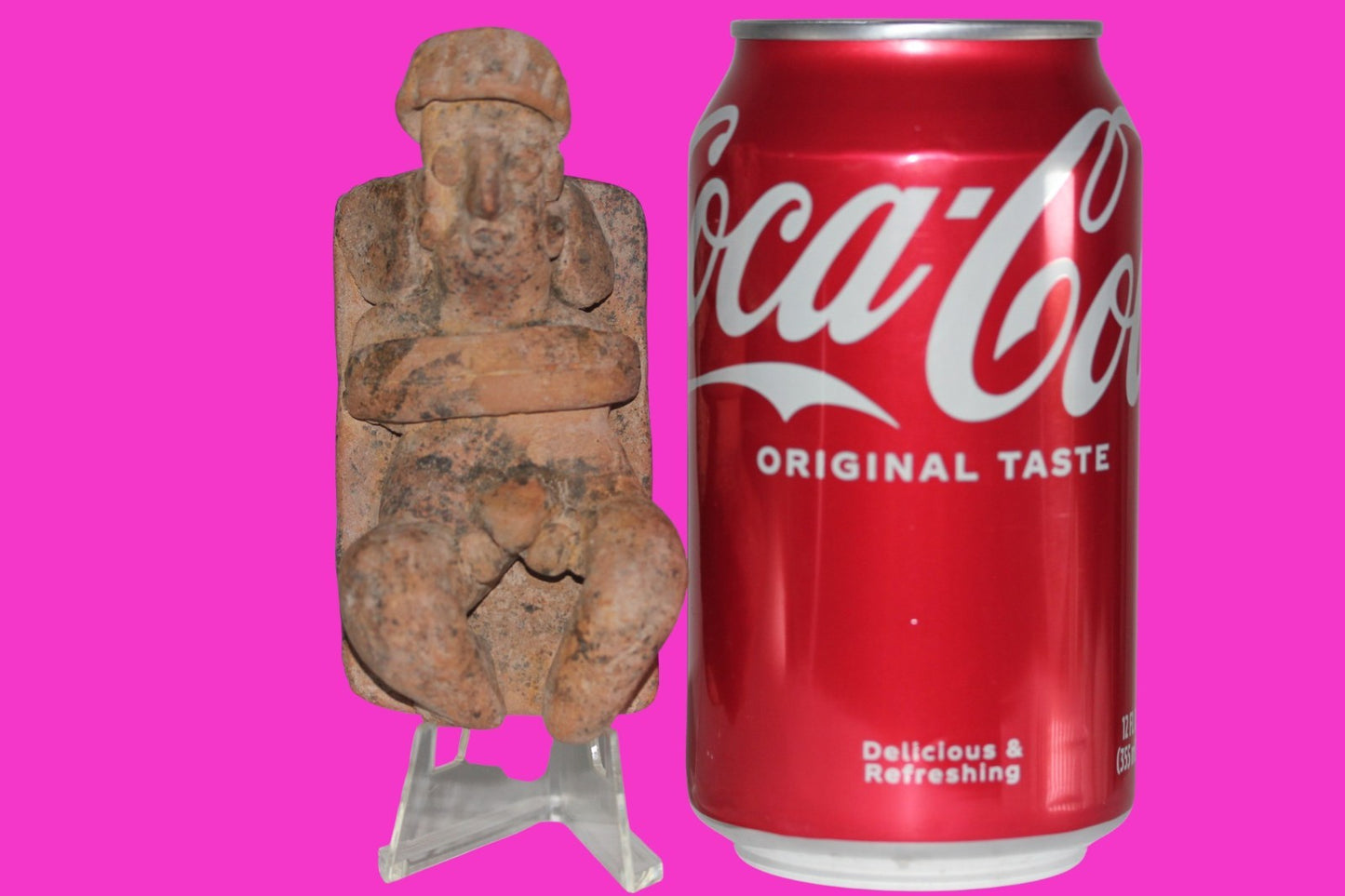 Pre Columbian Artifact Authentic Tomb Burial Figure Colima Mexico 100 BC COA 227