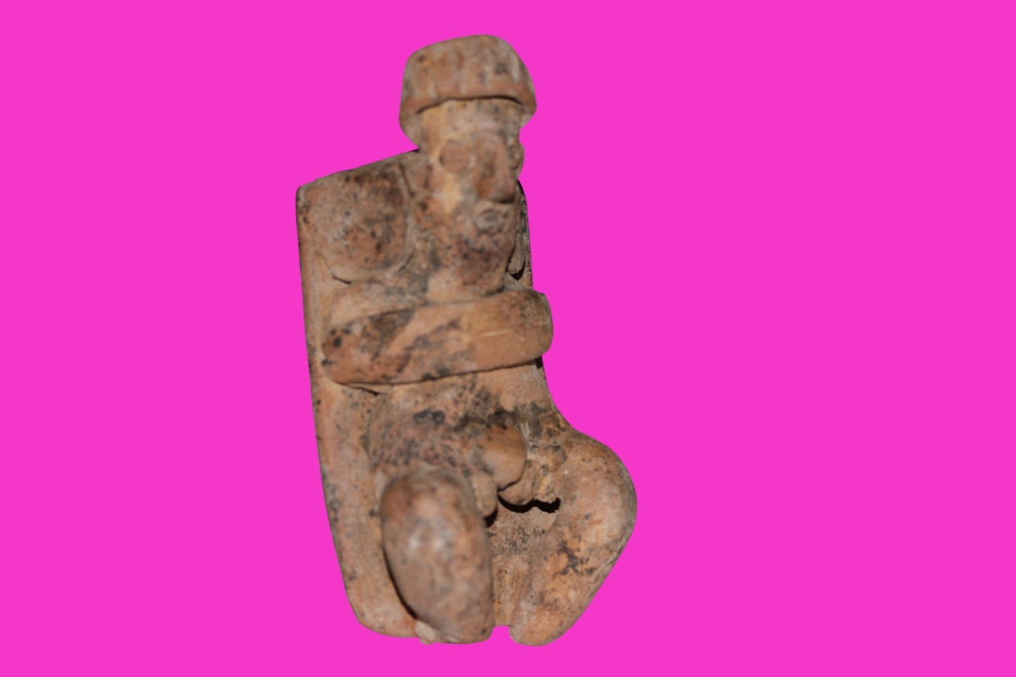 Pre Columbian Artifact Authentic Tomb Burial Figure Colima Mexico 100 BC COA 227