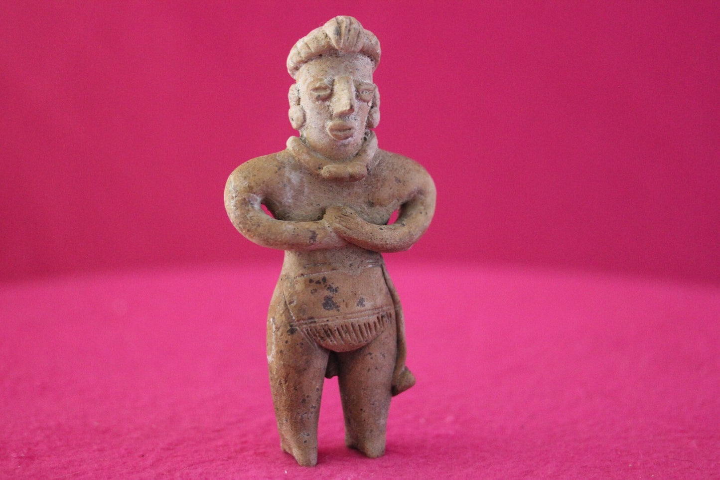 Pre Columbian Artifact Authentic Tomb Figure Colima Mexico 100 BC-250 AD COA 172