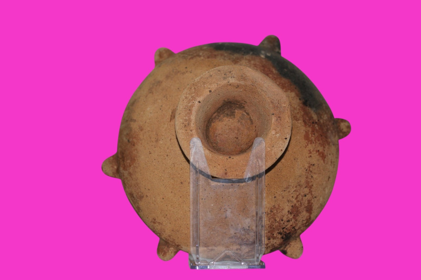 Pre Columbian Authentic Artifact Pedestal Bowl Nicoya Costa Rica 500 AD COA J45