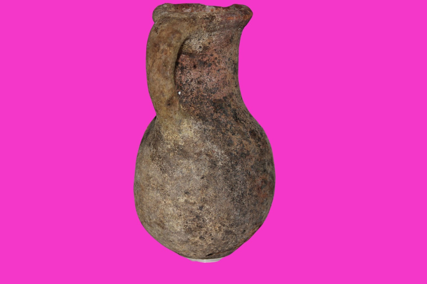 Ancient Holy Land Artifact Jug From Time of Jesus Christ 100 BC - 100 AD COA 15