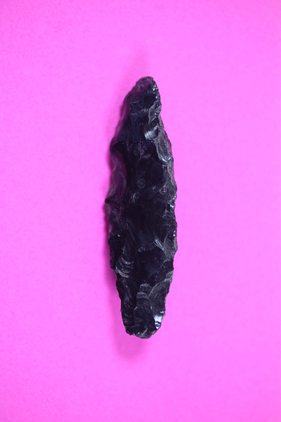 Pre Columbian Artifact Authentic Aztec Arrowhead Battle of Mexico City COA 27