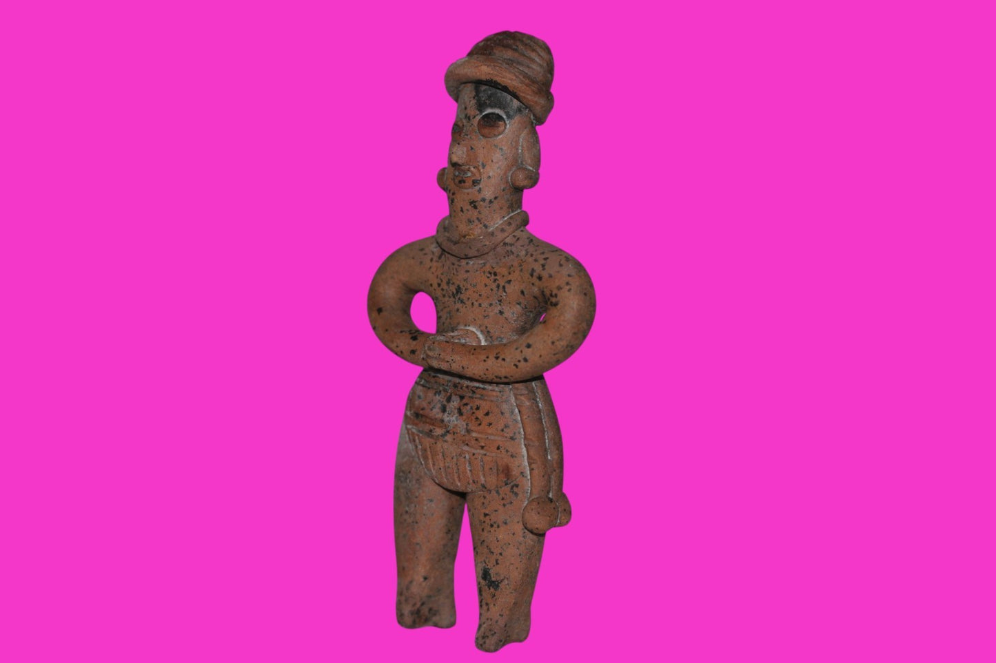 Pre Columbian Artifact Authentic Tomb Figure Colima Mexico 100BC - 250AD COA 212