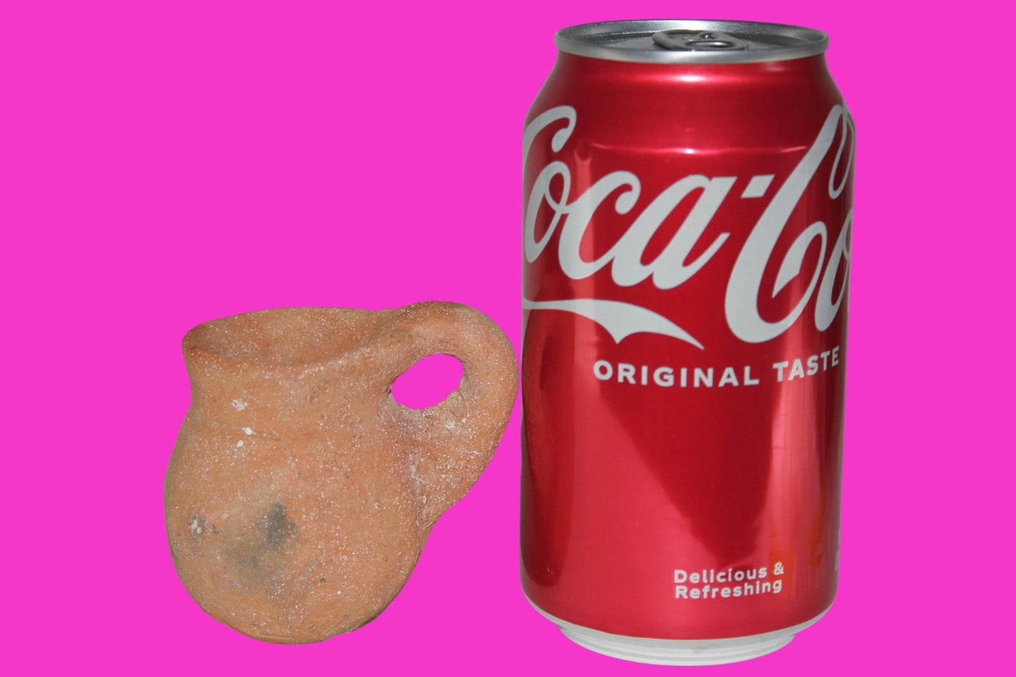 Ancient Holy Land Artifact Time Of Abraham Cup Jesus Christ Home 2000 BC COA 22