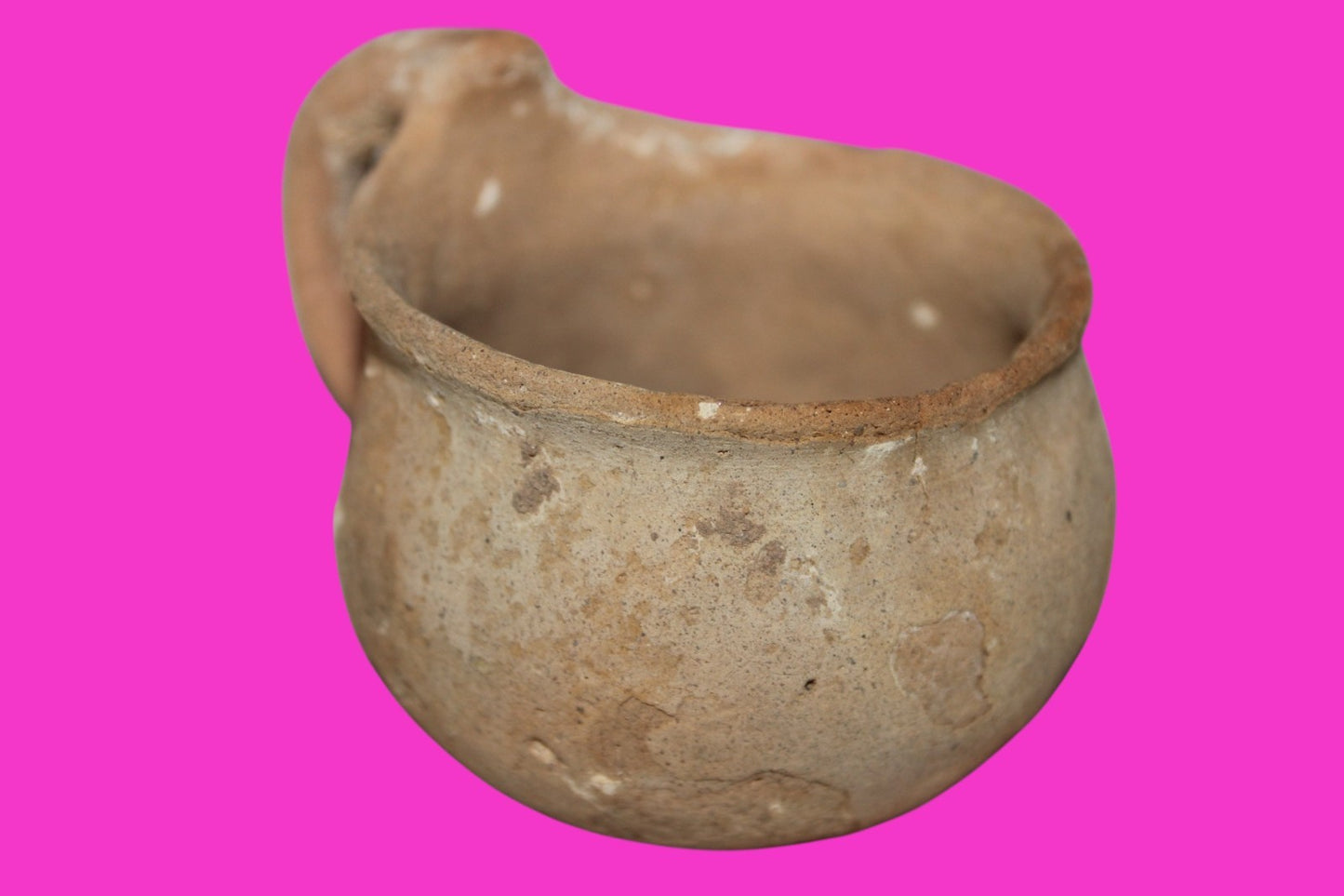 Ancient Holy Land Artifact Time Of Abraham Cup Jesus Christ Home 2000 BC COA 23