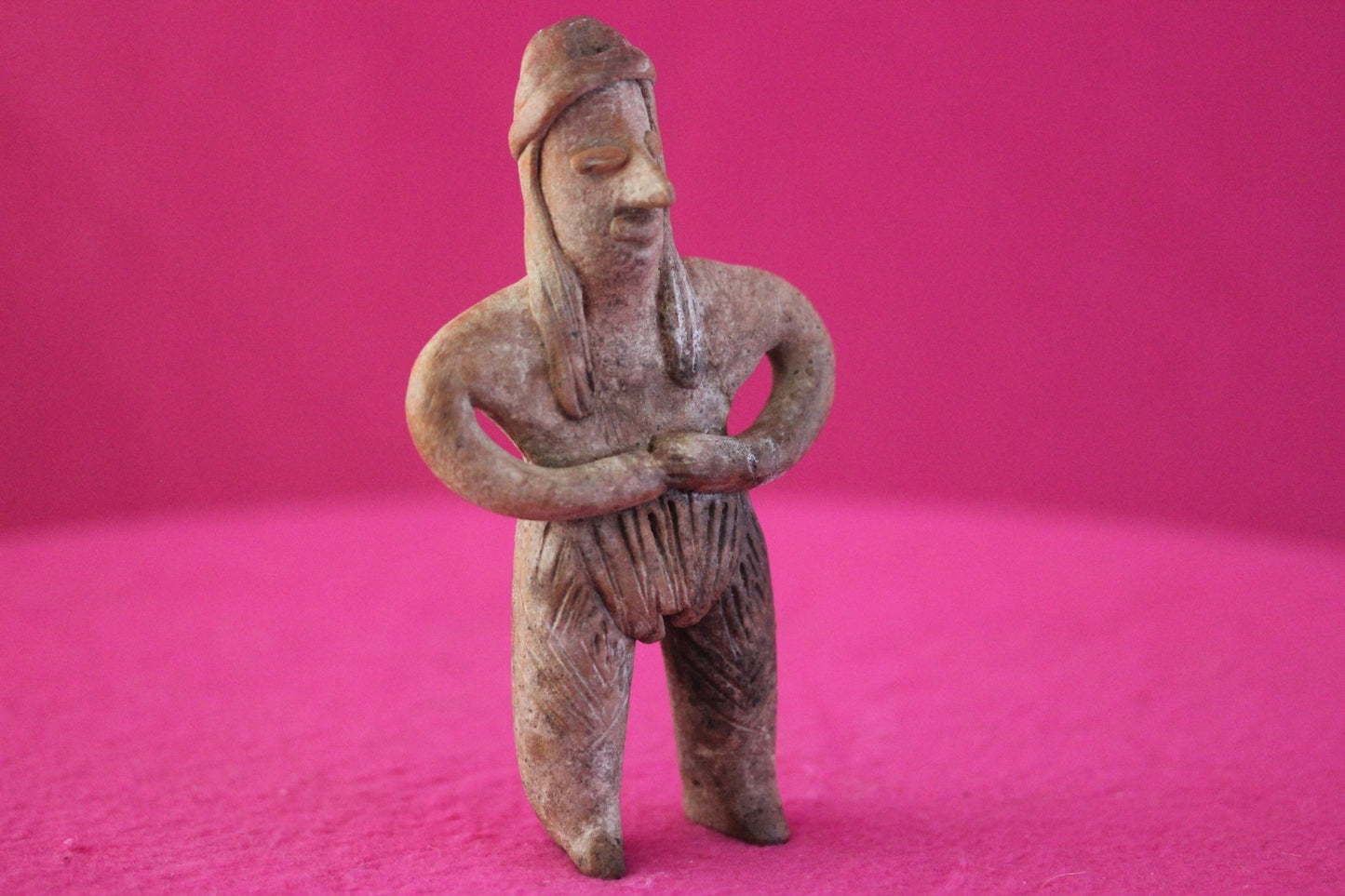 Pre Columbian Artifact Authentic Pretty Lady Tomb Figure Colima Mexico COA 197