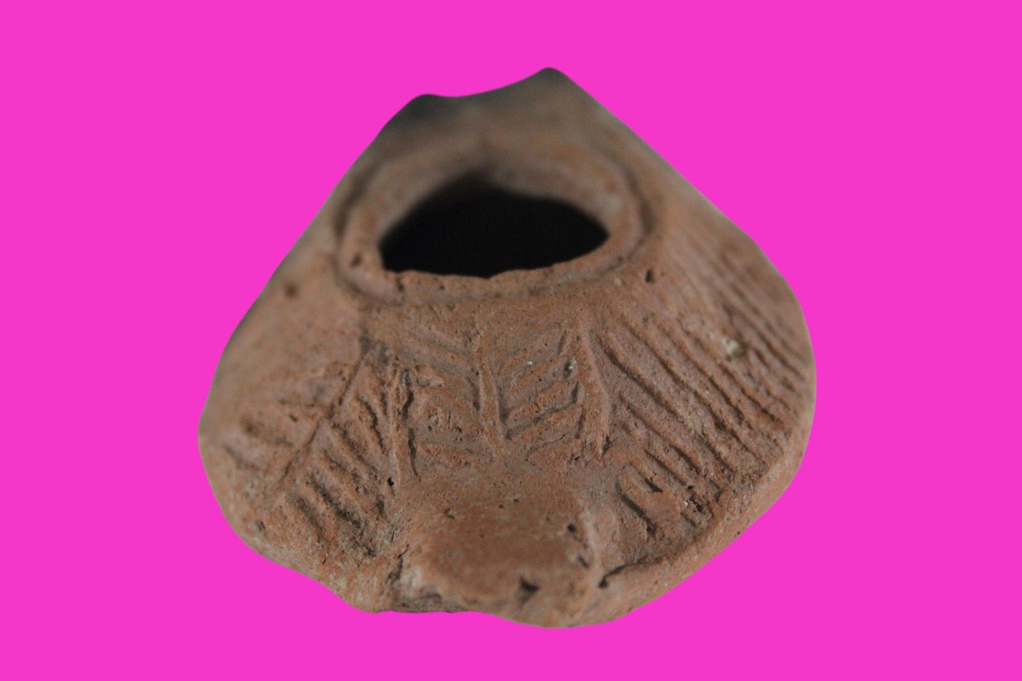 Ancient Holy Land Oil Lamp Artifact Jesus Christ Home Israel 300-600 AD COA 86