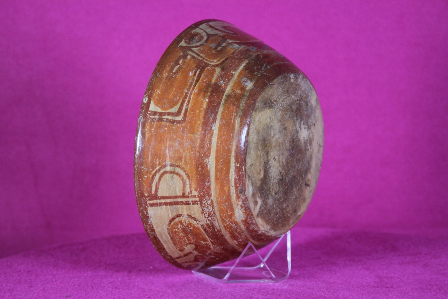 Pre Columbian Authentic Artifact Mayan Decorated Bowl 250-900 AD Yucatan T12