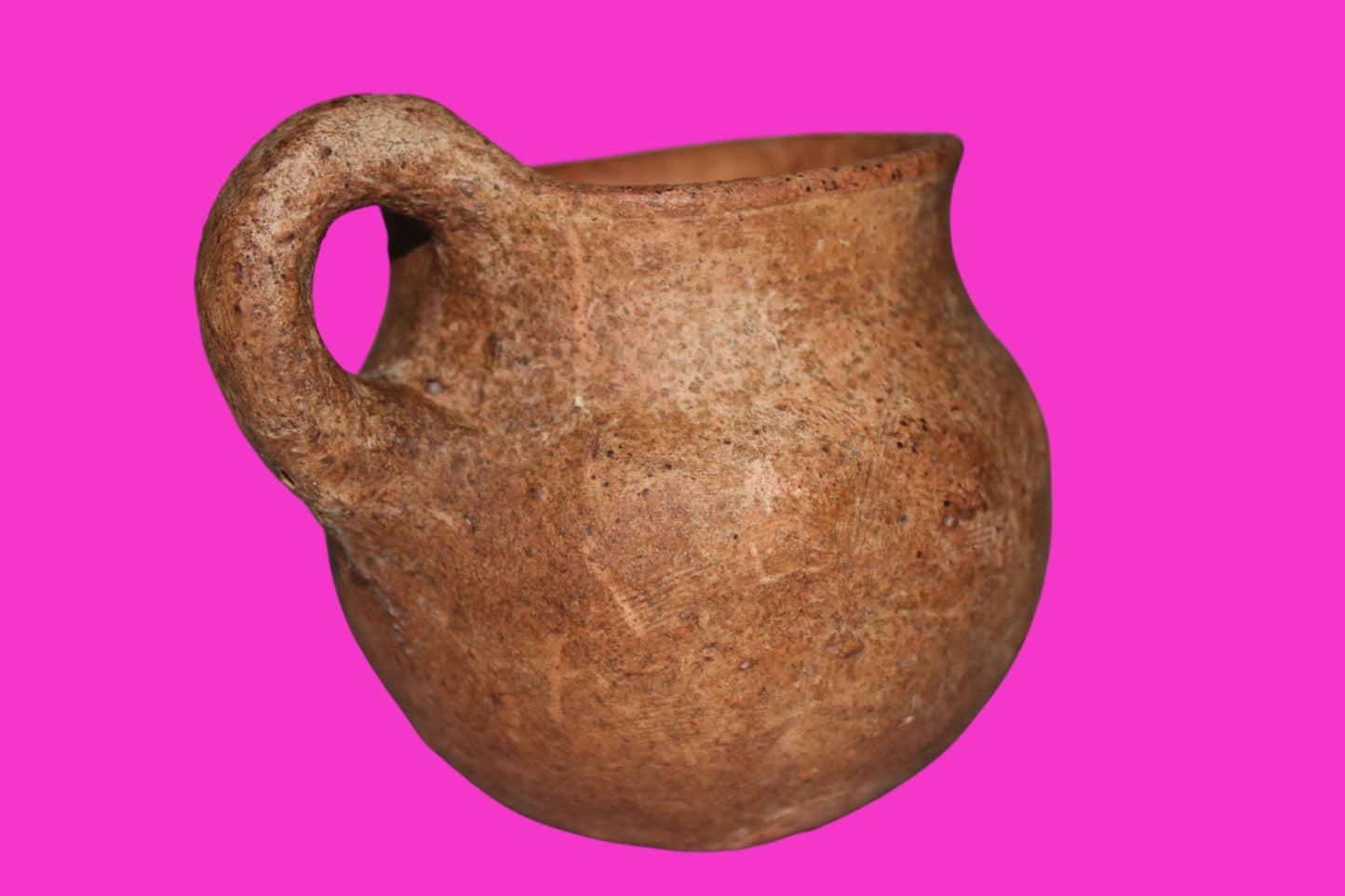 Holy Land Artifact Authentic 4000 Year Old Cup Time of Abraham 2000 BC COA J119