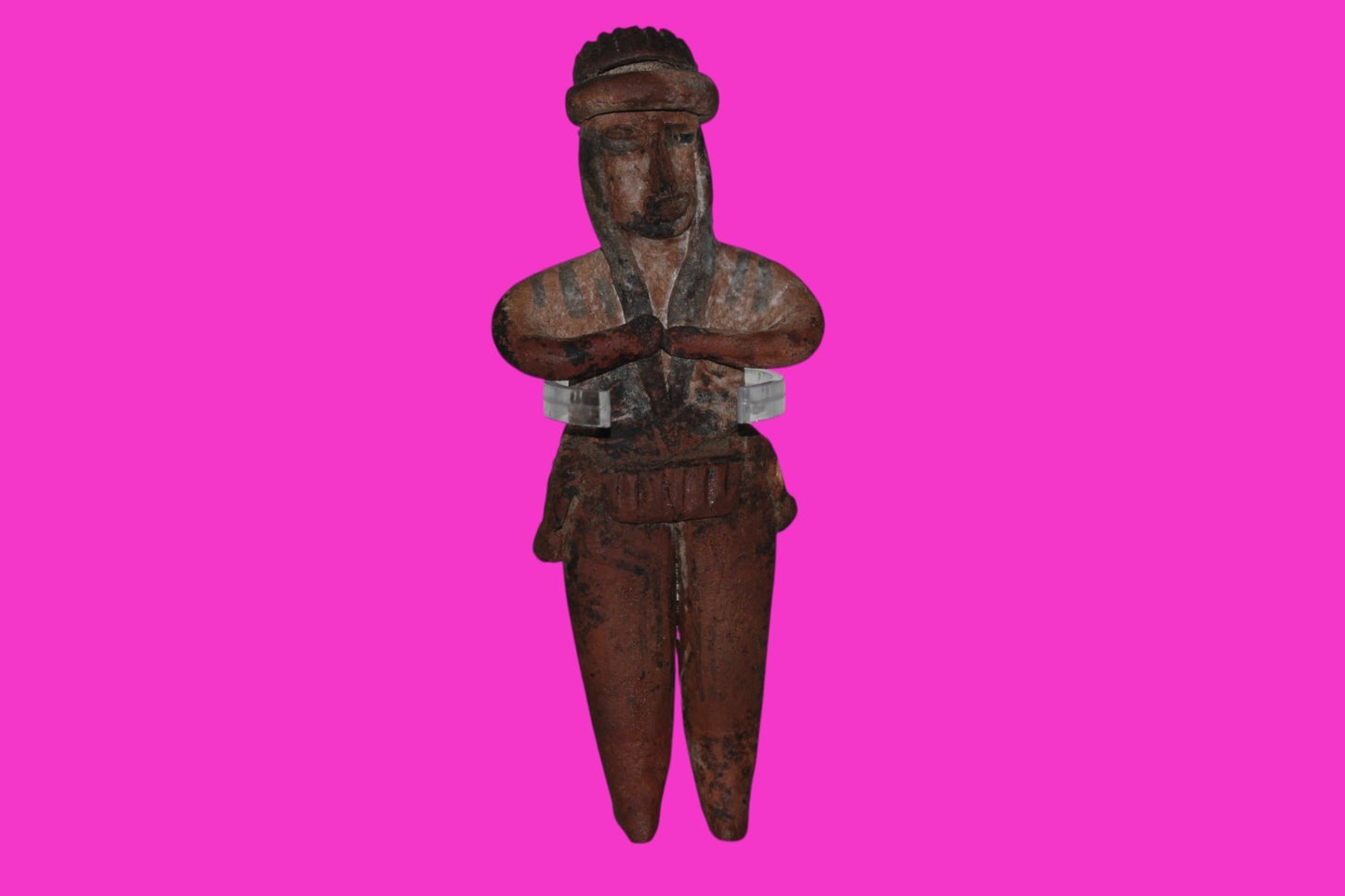 Pre Columbian Authentic Artifact Pretty Lady Tomb Figure Colima Mexico COA 16