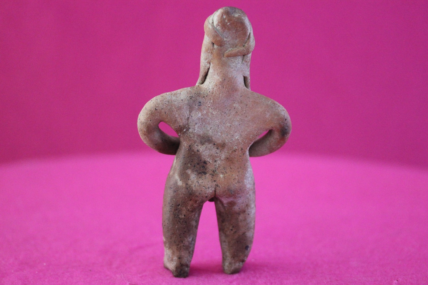 Pre Columbian Artifact Authentic Pretty Lady Tomb Figure Colima Mexico COA 197
