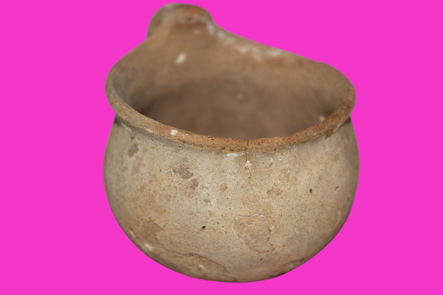 Ancient Holy Land Artifact Time Of Abraham Cup Jesus Christ Home 2000 BC COA 23