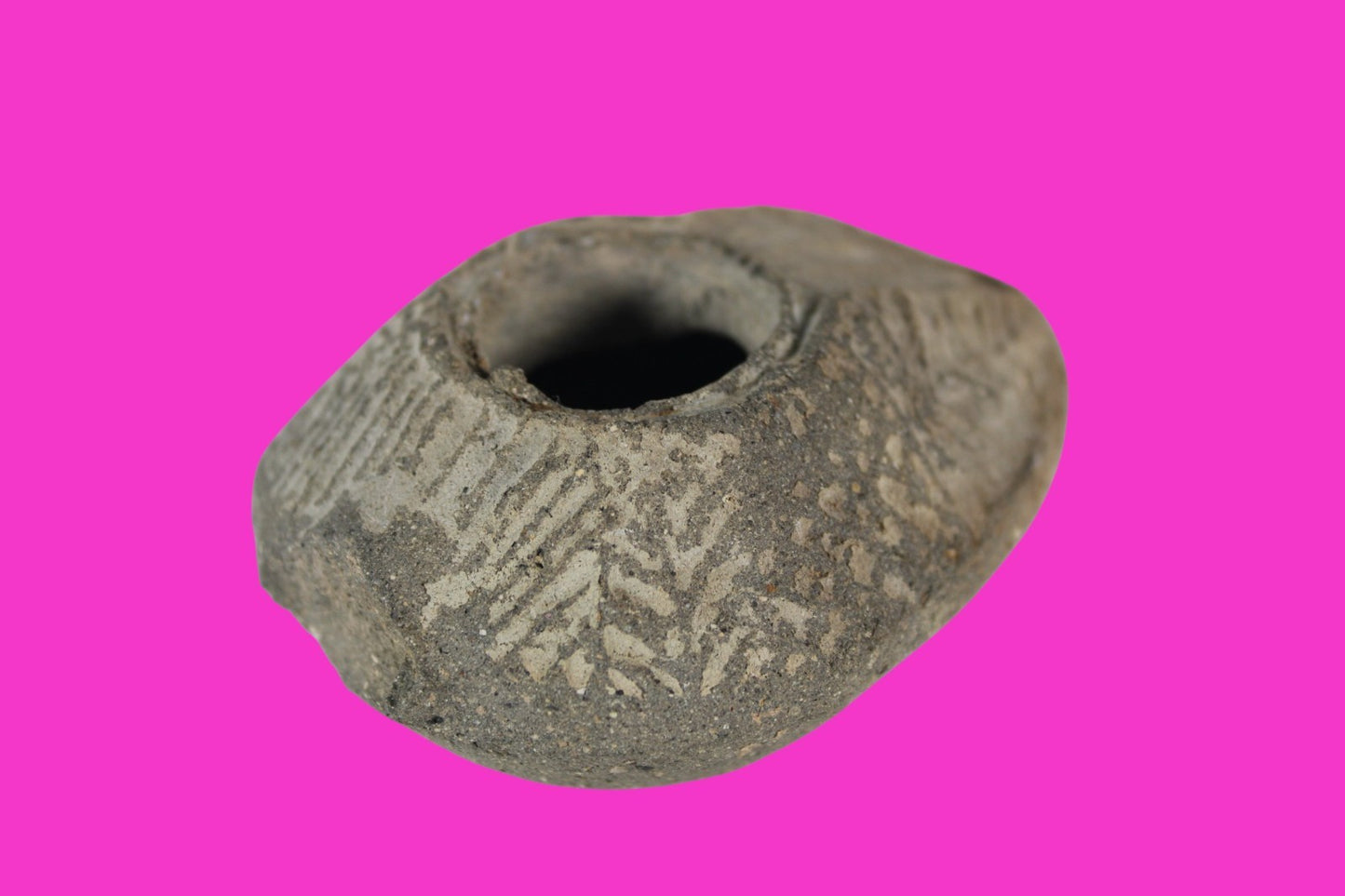 Ancient Holy Land Oil Lamp Artifact Jesus Christ Home Israel 300-600 AD COA 106