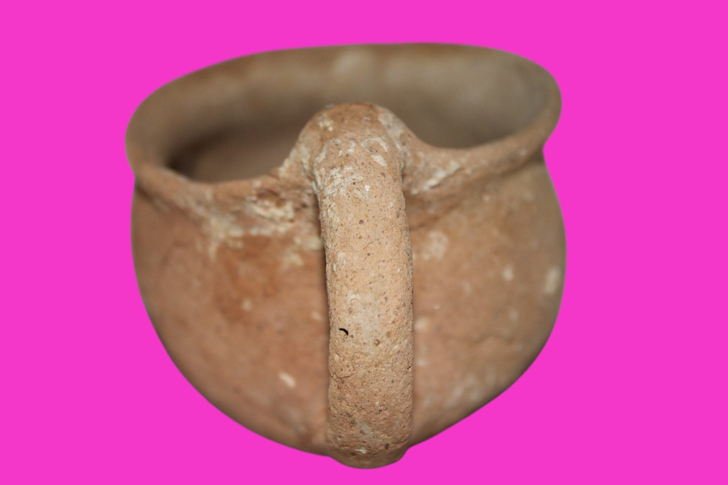 Ancient Holy Land Artifact Time Of Abraham Cup Jesus Christ Home 2000 BC COA 23