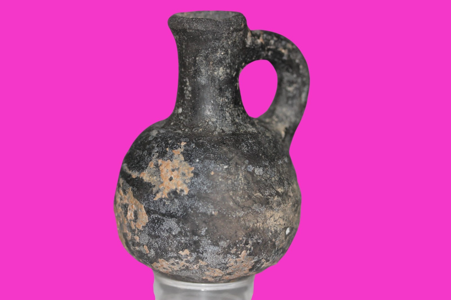 Holy Land Artifact Authentic 3000 Year Old Juglet King David Era 1000BC COA J132