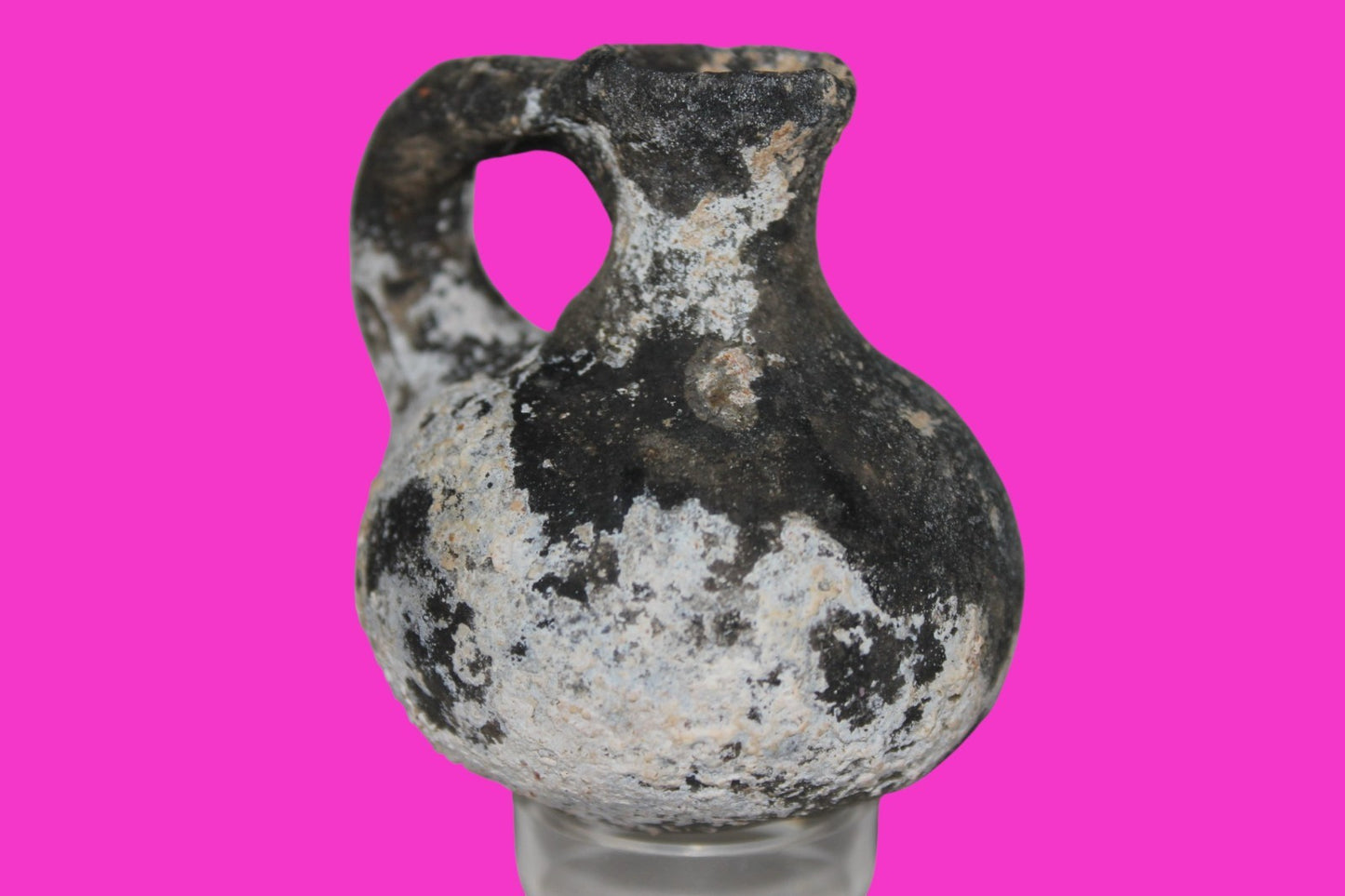 Ancient Holy Land Artifact King David Mini Jugglet Christ Home Land 1000BC COA 1