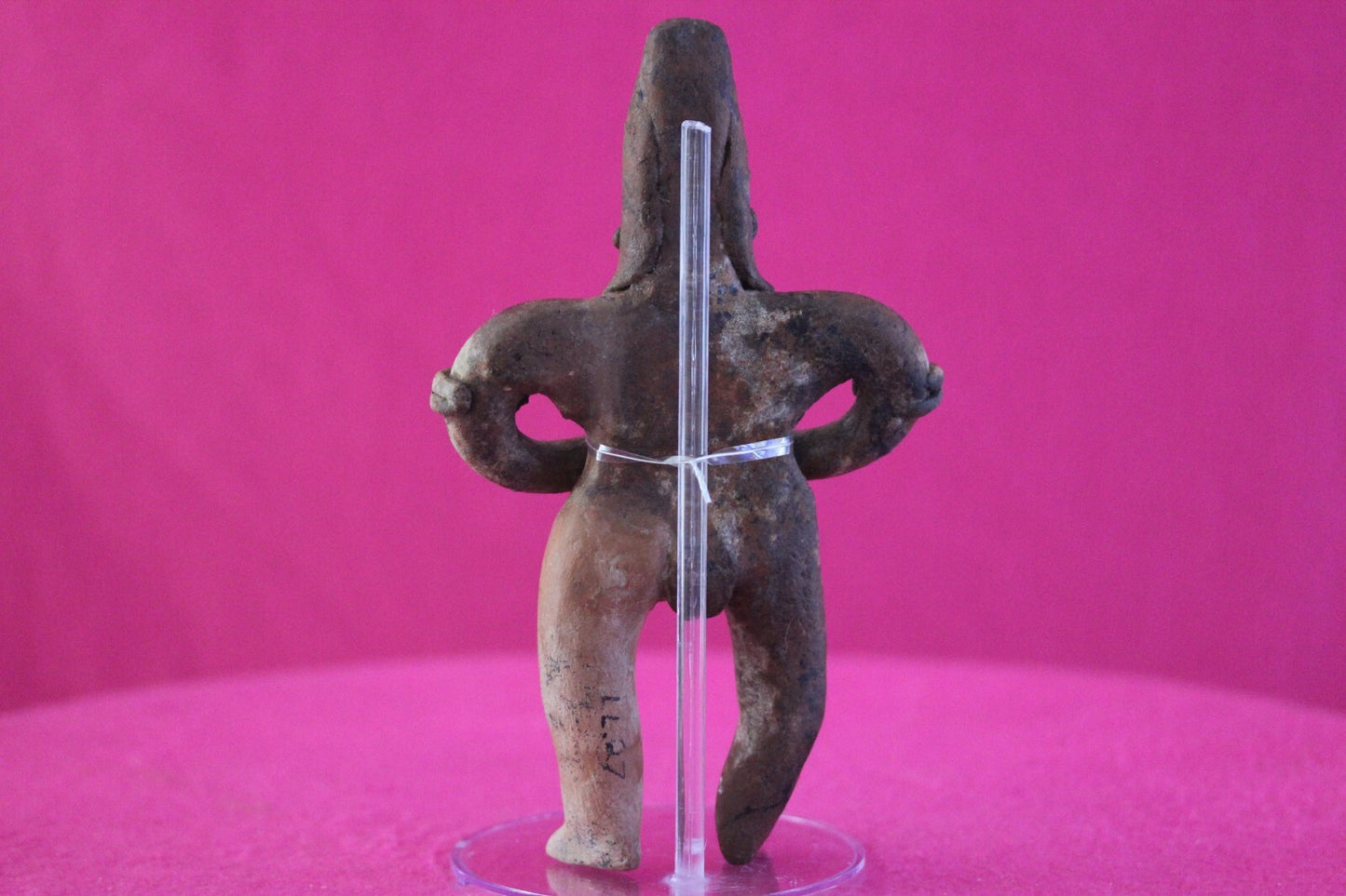Pre Columbian Artifact Authentic Tomb Figure Colima Mexico 100 BC-250 AD COA 159