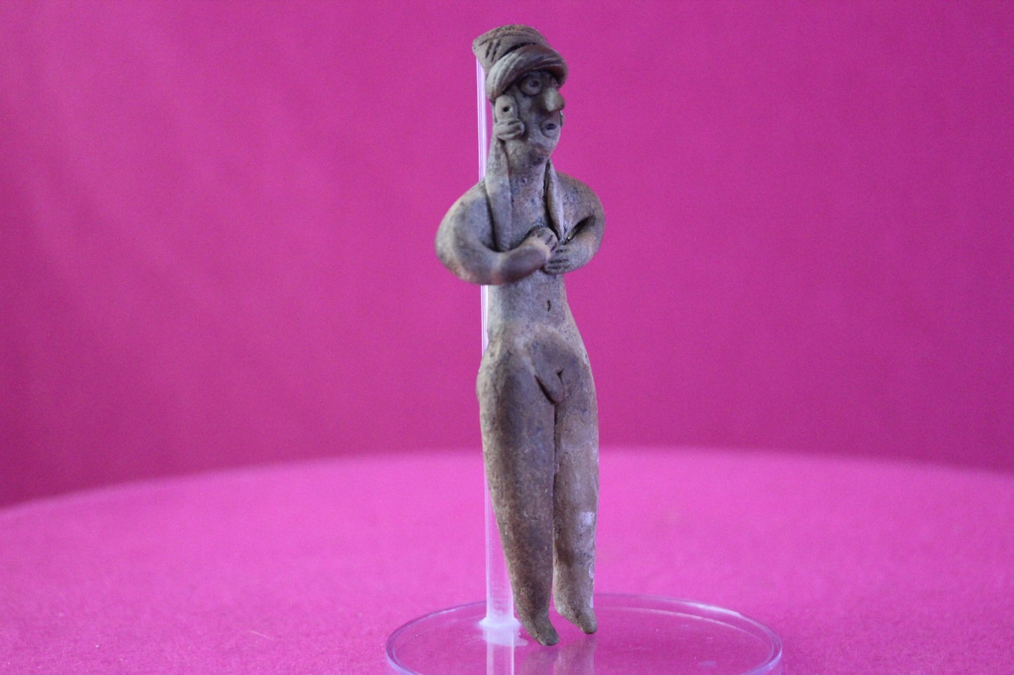 Authentic Pre Columbian Artifact Pretty Lady Tomb Figure Colima Mexico COA 204