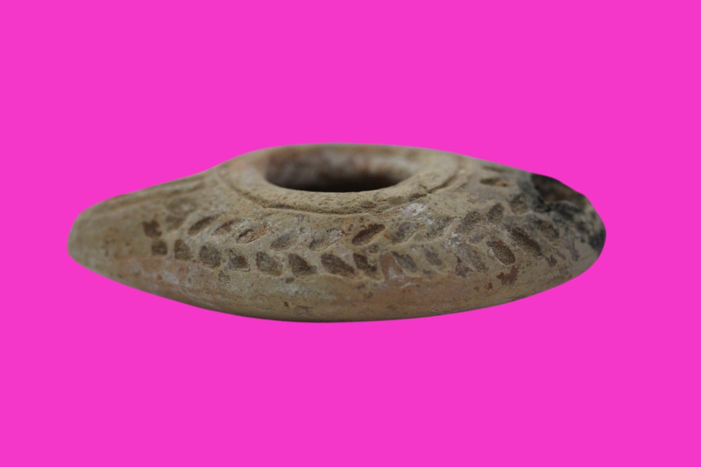 Jesus Christ Homeland Oil Lamp Authentic Holy Land Artifact 100-400 AD COA J106