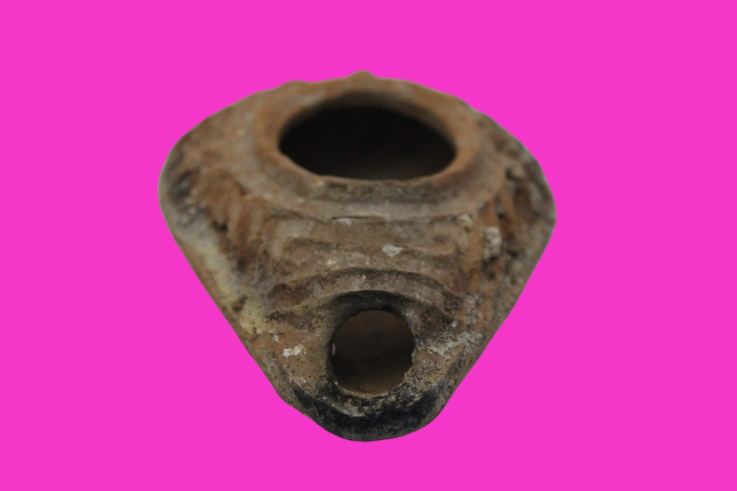 Ancient Holy Land Oil Lamp Artifact From Jesus Christ Home Land 100-500AD COA 63