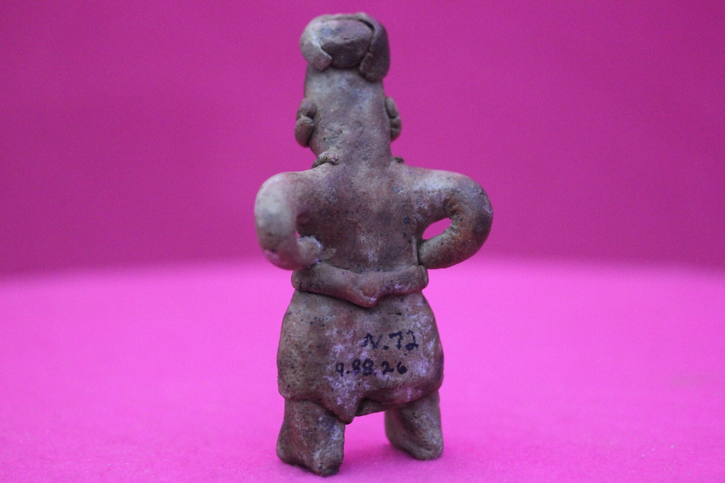 Pre Columbian Artifact Authentic Rare Grandma Tomb Figure Colima Mexico  COA 154