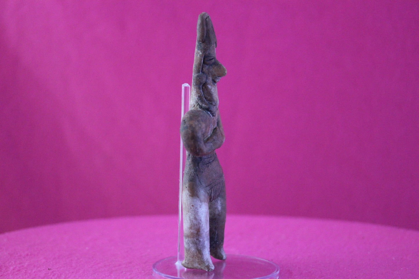 Pre Columbian Artifact Authentic Pretty Lady Tomb Figure Colima Mexico COA 195